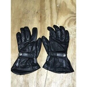 FIRSTGEAR motorcycle riding gloves black leather womenL/XL @G4
